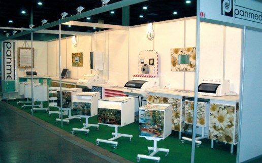 PANOK-SOLO cabinets on exhibitions