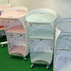 PANOK-4 oval with artificial stone options for top and shelf