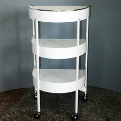 Rear view of the table