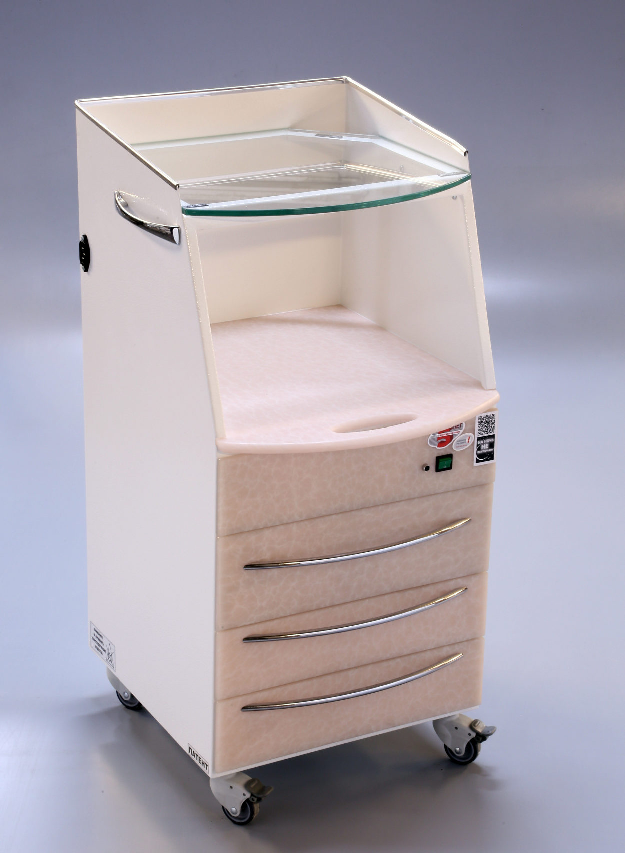 MASTER SHIMMA mobile cabinet with UV chamber, MASTER SHIMMA mobile cabinet with UV chamber (400 х 400)