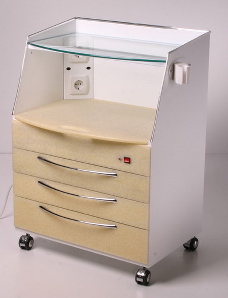 MASTER SHIMMA mobile cabinet with UV chamber, MASTER SHIMMA mobile cabinet with UV chamber (600 х 400 mm)